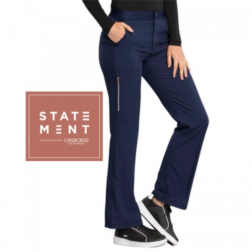Natural Rise Flare Leg Pant