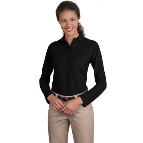 Long Sleeve Ladies Polo Shirt